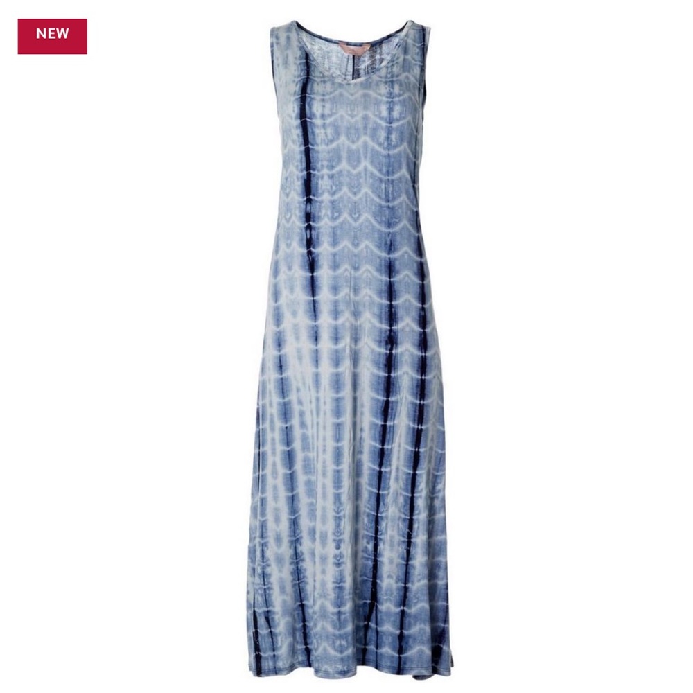 NWT SjS Creations Women’s Sleeveless Tye Dye Dress